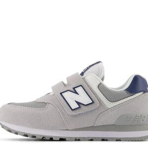 New Balance Kids' 574 HOOK & LOOP Xtra wide